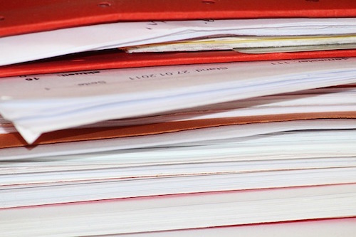 Paperwork and files concerning registrar